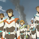 The Voltron Force looks out on the ruins of their home.